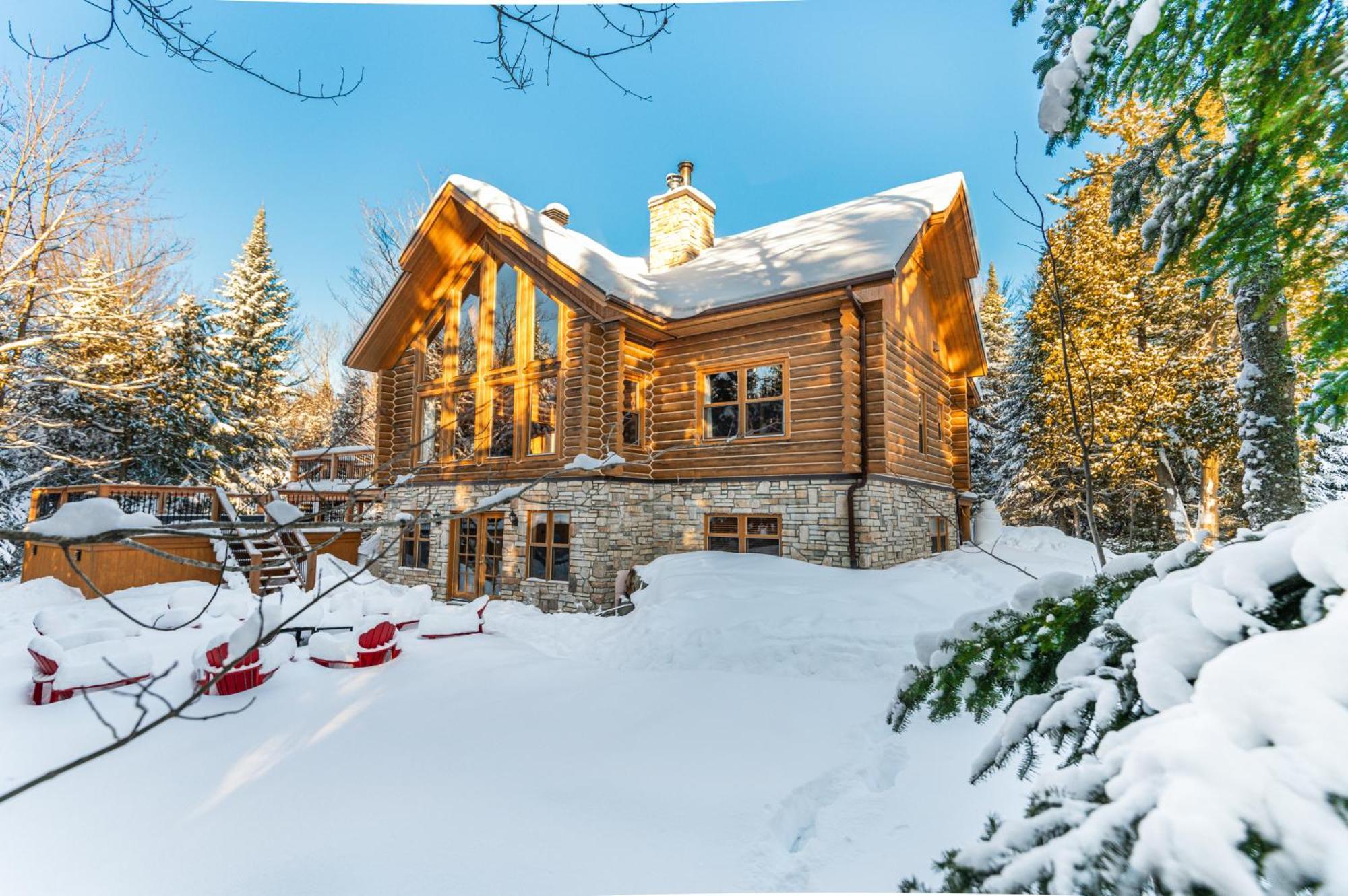 Fiddler Lake Resort Chalet 53 Cerf Mille-Isles ภายนอก รูปภาพ